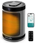 Serenelife Smart Space Heater 1500W Indoor Electric W/thermostat -gray New. Price: $76.49.