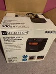 Utilitech Infrared Cabinet Indoor Electric Space Heater Remote & Thermostat New. Price: $80.00.