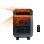 Comfort Zone 18" Slim Line Wall Mount Electric Space Heater With Stand & Remote. Price: $109.19.