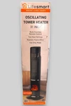 Lifesmart HPC-F2014YL 31-IN. 1500-WATT Electric Infrared Tower Space Heater Open. Price: $93.46.