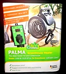 2.0/USDT Palma Greenhouse Heater With Thermostat - 1500W /5120 Btu New. Price: $189.00.