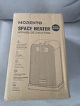 Morento AT-SH26 Space Heater Black, Digital Thermostat, Mode, Remote Control Used. Price: $34.99.