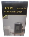 Jibufi Ceramic Fan Heater Model PTC-903A New In Box. Price: $42.88.