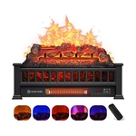 Electric Fireplace Logs 20-INCH, Remote Controller Insert Heate... New. Price: $181.25.