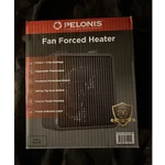 Pelonis PSHF10M1ABBV Fan Forced Heater 3 Settings 120V Tip-over Black New. Price: $17.95.