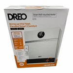 Dreo Smart Wall Heater 1500W Oscillation Remote Adjustable Thermostat White New. Price: $83.97.