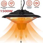 1500W Electric Hanging Patio Heater 360 Heating Outdoor Indoor Ceiling New. Price: $85.18.