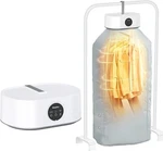 Easyacc Portable Travel Electric Clothes Dryer Built-in Led Uv, 1/2/4H Timer Open. Price: $39.99.