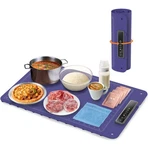 Warming Mat For Food, Electric Tray, Full 4.9" X 16.3", Blue New. Price: $36.74.