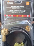 Mr. Heater F273211 8' Propane Hose Assembly New In Box. Price: $19.95.