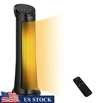 1500W Portable Electric Space Heater W/ Remote 3 Modes Timer Safety Features New. Price: $82.55.