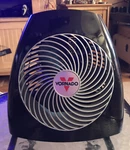 Vornado Mvh Space Heater W/ 3 Settings Adjustable Temp Tip Over Protection Used. Price: $24.99.