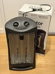 Living Zone 1500-WATT Black Electric Tower Space Heater W/ Thermostat Used. Price: $34.95.