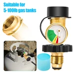 Propane Tank Gas Gauge Pressure Meter Indicator For 5-100LB Bbq Grill Rv Camping New. Price: $14.71.