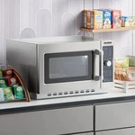 Solwave 1000W Stackable Commercial Microwave Large 1.2CU Ft Interior Dial Contro New. Price: $409.99.