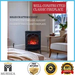 21.5 Freestanding Classic Electric Log Fireplace Heater Black Northwest New. Price: $156.99.