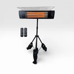 Infrared Heater 1500W Carbon Patio Tripod Remote Sealed New. Price: $114.39.