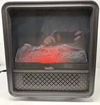 Duraflame Cube Stove Heater DFS-400-02 Bronze Electric Floor Model Open. Price: $109.99.