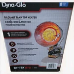 Dyna-glo TT15000M Radiant Tank Heater 9K-15K Btu Propane Chrome Guard 15-FT Open. Price: $35.00.