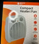 Beyond FH45 Compact Heater/fan, Adjustable Thermostat, 2 Settings New. Price: $38.00.