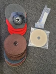 Pferd Combiclick 5" X 5/8-11 Assorted Disc Finishing Set For Angle Grinder New. Price: $94.99.