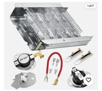 279838 Dryer Heating Element Assembly Replacement By Ami Parts - Replaces New. Price: $22.50.