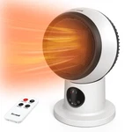 Ecowell 15" Compact Modern Heater And Fan Combo, 1500W Ptc Ceramic Space Heat... New. Price: $67.87.