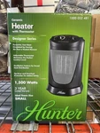 Hunter Ceramic Heater 1500W Thermostat & Oscillation Portable Space Nib New. Price: $49.00.