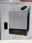 Storm HS-1000-WX 1000W Infrared Wall Heater Digital Touch 3400 Btu New. Price: $89.99.