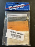 Replacement Wick Kerosene Heater Model KW-200 New. Price: $19.36.