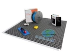 Suntouch Custom Floor Heating Kit W/ Thermostat Cable Heatmatrix Membrane Trowel New. Price: $439.97.
