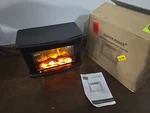 Donyer Power Mini Electric Fireplace Tabletop Portable HEATER,14.8'' Fast Ship! Open. Price: $39.95.