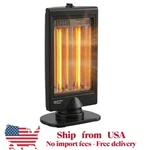 Comfort Zone Oscillating Tower Space Heater Quartz 800W Portable Home Office Us New. Price: $72.95.