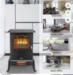 Zokop 1500W Portable Electric Fireplace Stove Heater New. Price: $62.99.