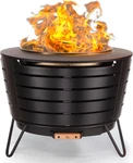 Tiki Patio Fire Pit Bundle 25-INCH Smokeless Wood Burning Outdoor For New. Price: $400.20.