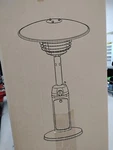 Az Patio Heaters Table Top Stainless Steel New. Price: $80.00.