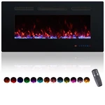 Valuxhome 36 Recessed And Wall Mounted Electric Fireplace Heater, 13 New. Price: $194.78.
