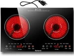 Burner Electric Cooktop 110V 2000W 24 Inch Countertop Built-in Plug-in Touch New. Price: $189.95.