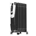 1500W Deluxe Oil Filled Black Modern Remote Space Heater Adjustable Thermostat New. Price: $141.54.