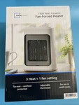 Ceramic Fan-forced Electric Space Heater ,modern 1500W White Small Rooms New. Price: $19.10.
