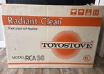 Toyostove RCA36 Kerosene Heater Radiant Clean W/ Box Used. Price: $174.87.