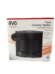 Evolution Twin Ceramic Personal Space Small Portable Heater Nib New. Price: $27.00.