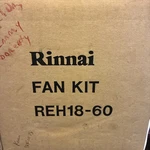 Rinnai Fan Kit REH18-60 Open. Price: $80.00.