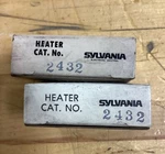 Sylvania 2432 Overload Heater Thermal Relay Element Lot Of New. Price: $17.99.