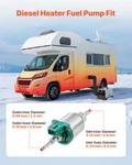 12V Diesel Fuel Pump - Precision Dosing For Car Air Heaters New. Price: $28.79.