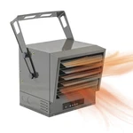 Comfort Zone 10,000 Watt, 240 Volt Industrial Ceiling Mounted Heater With Remote New. Price: $309.99.