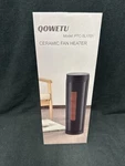 Qowetu Ceramic Fan Heater Model: PTC-SL1701 New Unopened. Price: $39.57.