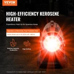 Kerosene Forced Air Heater 70000 Btu Portable Torpedo Diesel Space New. Price: $229.38.