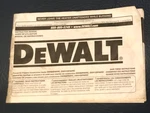 Dewalt Forced Air Propane Construction Heater Manual Acceptable. Price: $5.00.