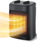 Pelonis Space Heater With Thermostat Electric Ceramic 1500-WATT 9-INCH Black-new. Price: $24.97.